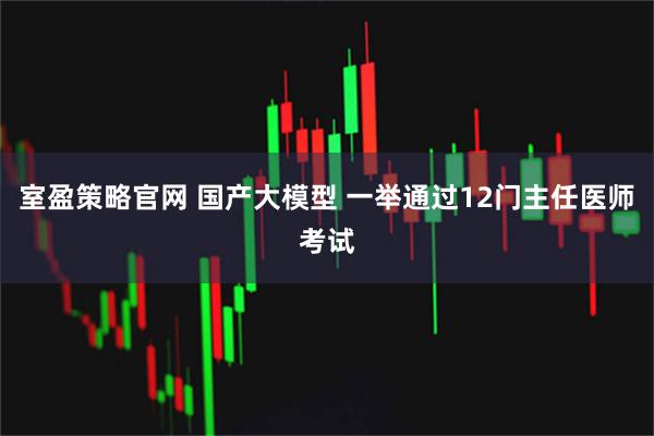 室盈策略官网 国产大模型 一举通过12门主任医师考试